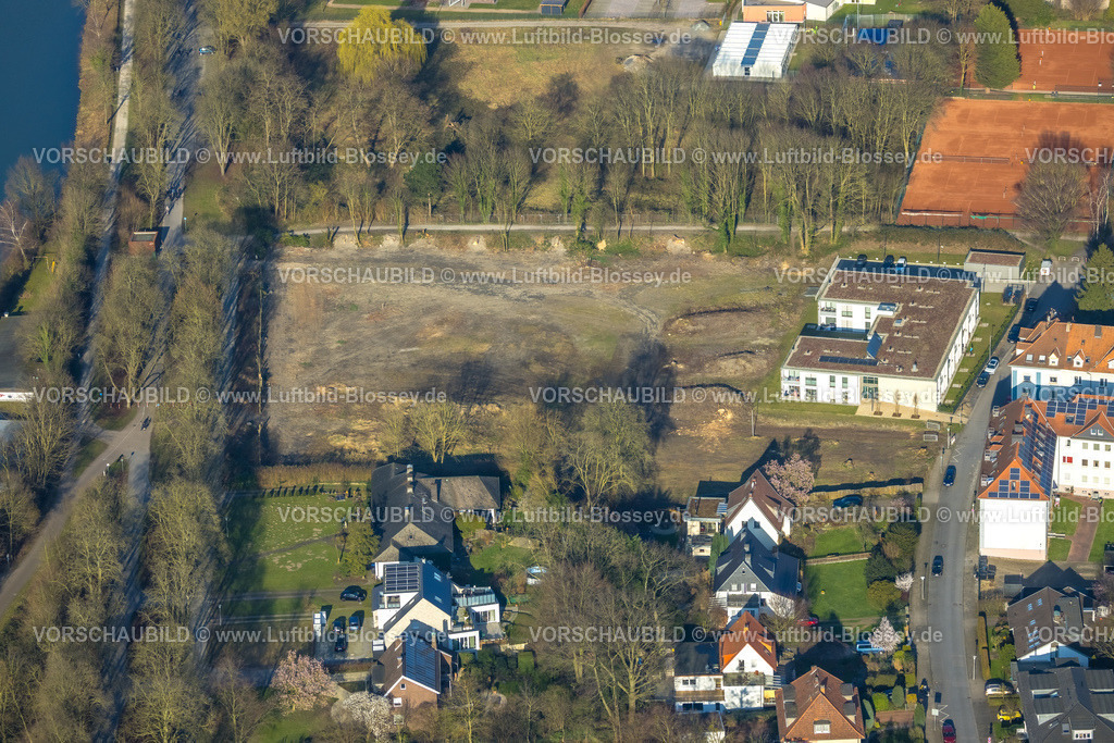 Hamm240305077 | Luftbild, Rietzgarten Baustelle mit Neubau Wohnanlage Brändströmstraße, Mitte, Hamm, Ruhrgebiet, Nordrhein-Westfalen, Deutschland