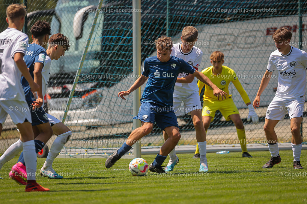 BQ3I5204 | 17.06.2023; Testspiel; Rasenplatz Offdilln; VfL Bochum U17 - Eintracht Frankfurt U17; Ergebnis: 3:1 (1:1)