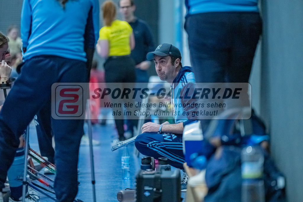 HK_20240303_109266 | Spiel um Platz 3 Deutsche Meisterschaft WU16 am 3.3.2024 Halle DHC, Düsseldorf ,
