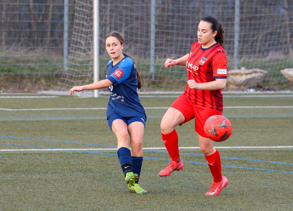 20260308-FCH-Welzheim_042 | 1. FC Heidenheim 1846 vs. FC Welzheim 06, Fußball, Frauen,, Freundschaftsspiel, 2025/2026, 08.03.2026 in Heidenheim, Kunstrasen Ost(Foto: Michael Bulling) - Realisiert mit Pictrs.com
