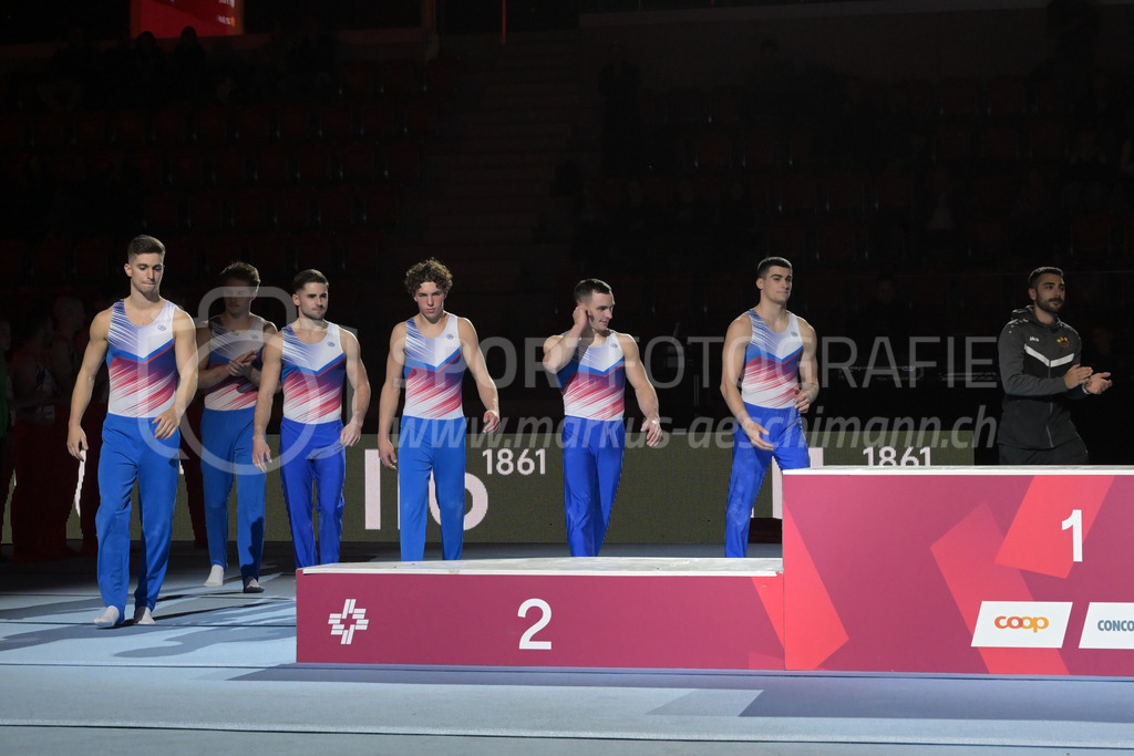 Schweizer Meisterschaften Kunstturnen Mannschaften Männer (A) - 22. November 2025 | Schweizer Meisterschaften Kunstturnen Mannschaften Männer (A)AXA Arena, WinterthurBild: Sportfotografie Markus Aeschimann | www.markus-aeschimann.ch - Realisiert mit Pictrs.com