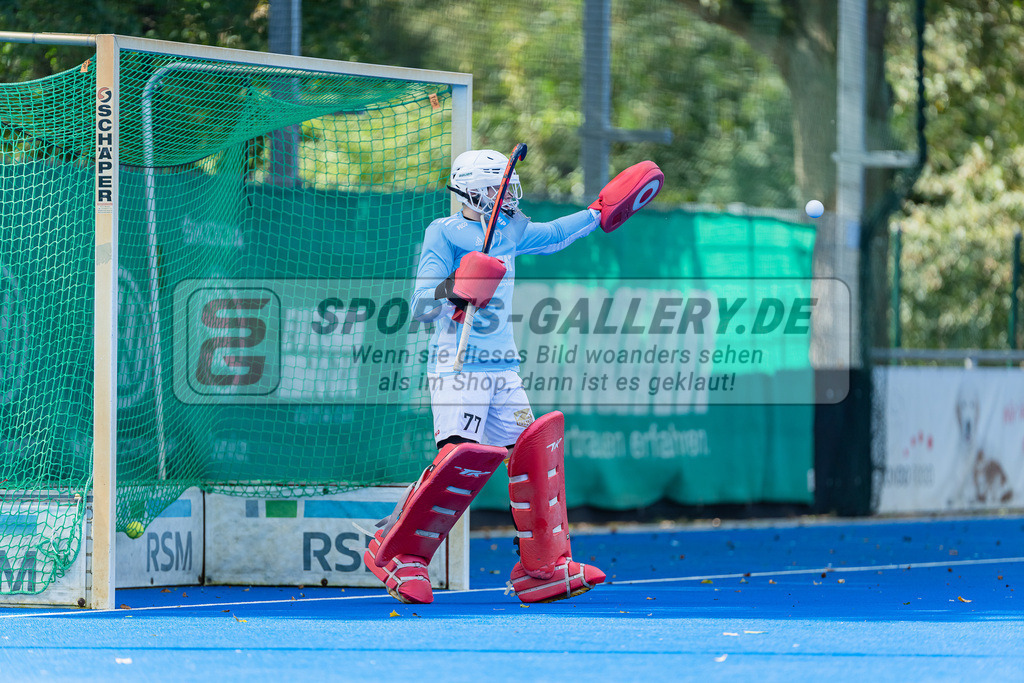 HK_20231001_104840 | 1.Bundesliga Herren Crefelder HTC - Harvestehuder THC am 1.10.2023 CHTC, Krefeld , Jasper Ditzer ( Harvestehuder THC )