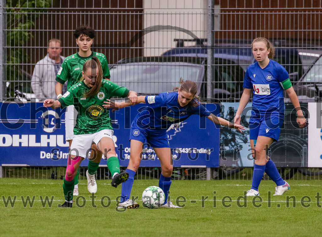 2023-10-07_039_FC_Forstern_gegen_Karlsruher_SC | Forstern, Deutschland, 07.10.2023:
Fußball, B-Juniorinnen-Bundesliga Süd 2023 / 2024, 4. Spieltag, FC Forstern gegen Karlsruher SC, Endergebnis: 1:1

Foto: Christian Riedel / fotografie-riedel.net