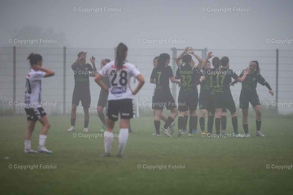 A-BINDER_20240601_0037 | St.Stefan,AUSTRIA,01.June.24 - SOCCER - Zaunergroup OOE Ladies Cuo, LASK vs FCPS. Image shows the rejoicing of 