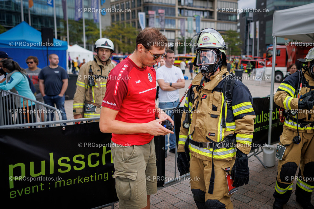 KölnTurm Treppenlauf; Köln, 03.08.2025 | Impressionen vom KölnTurm Treppenlauf am 03.08.2025 in Köln (Nordrhein-Westfalen). 