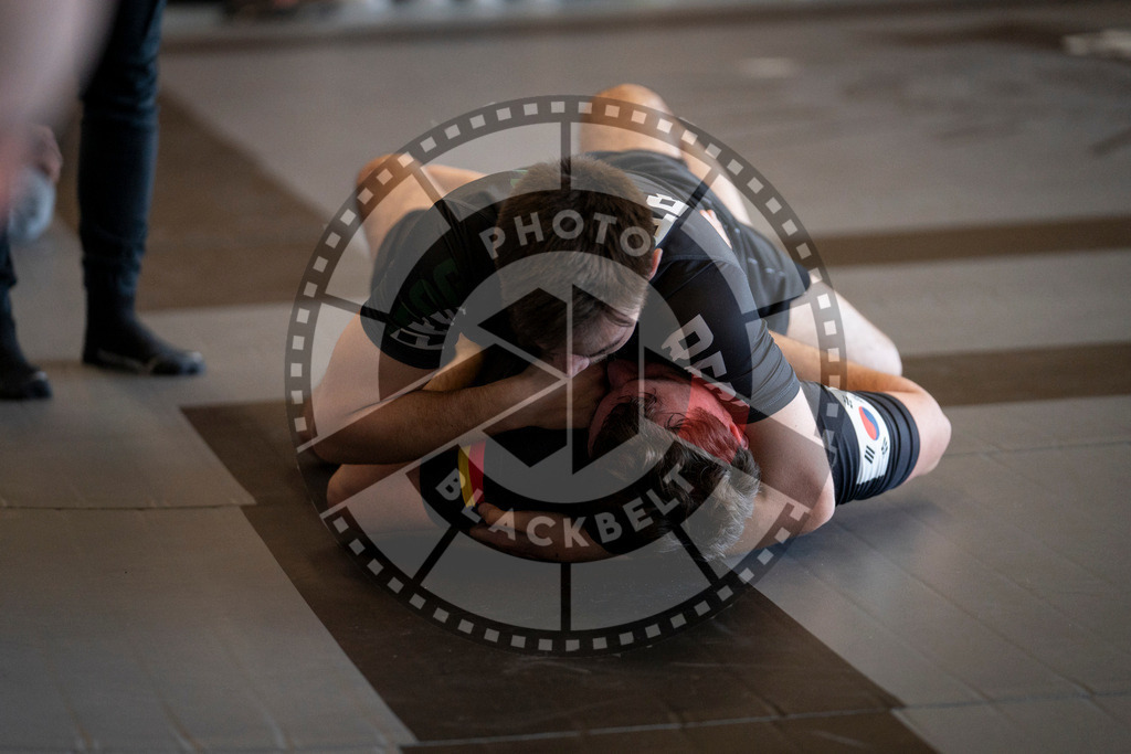 20240309PBB6791 | Fighters compete during the International Luta Livre (ILLCS) Spring Championship in Hannover, Germany, on March 9, 2024.