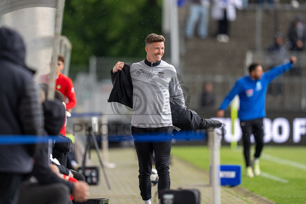 Stuttgarter Kickers vs. SG Sonnenhof Großaspach, Fussball, Regionalliga Suedwest, 34. Spieltag, 16.05.2026 | Patrick Ziegler (Co-Trainer SG Sonnenhof Großaspach),Stuttgarter Kickers vs. SG Sonnenhof Großaspach, Fussball, Regionalliga Suedwest, 34. Spieltag, 16.05.2026