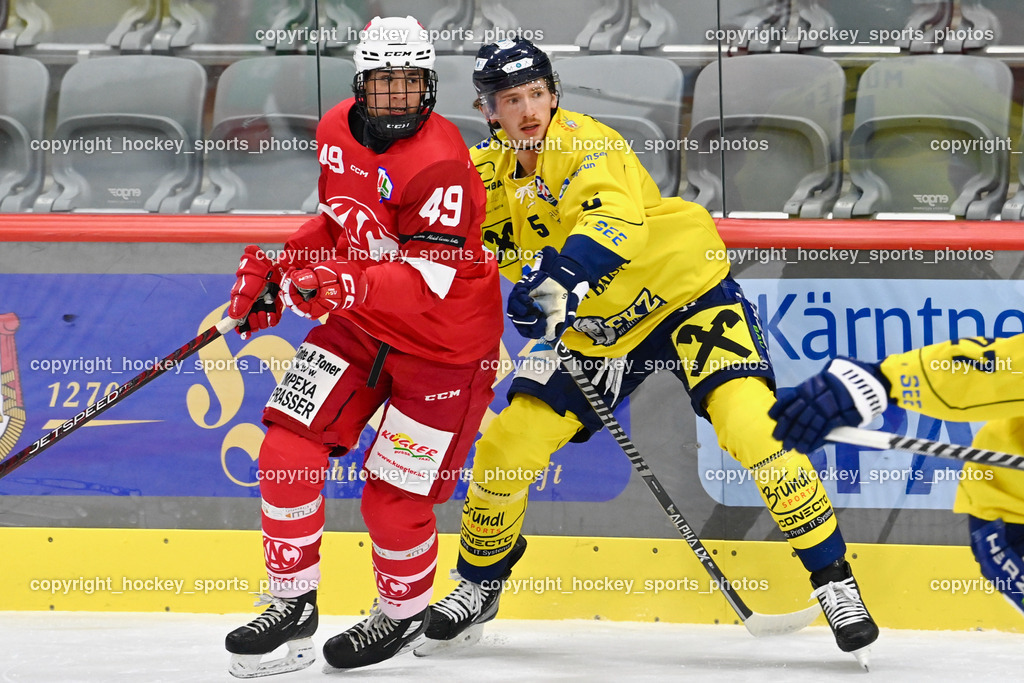 EK Zeller Eisbären vs. EC KAC Future Team 5.11.2022 | #49 Lam Oliver, #5 Müller Laurin
