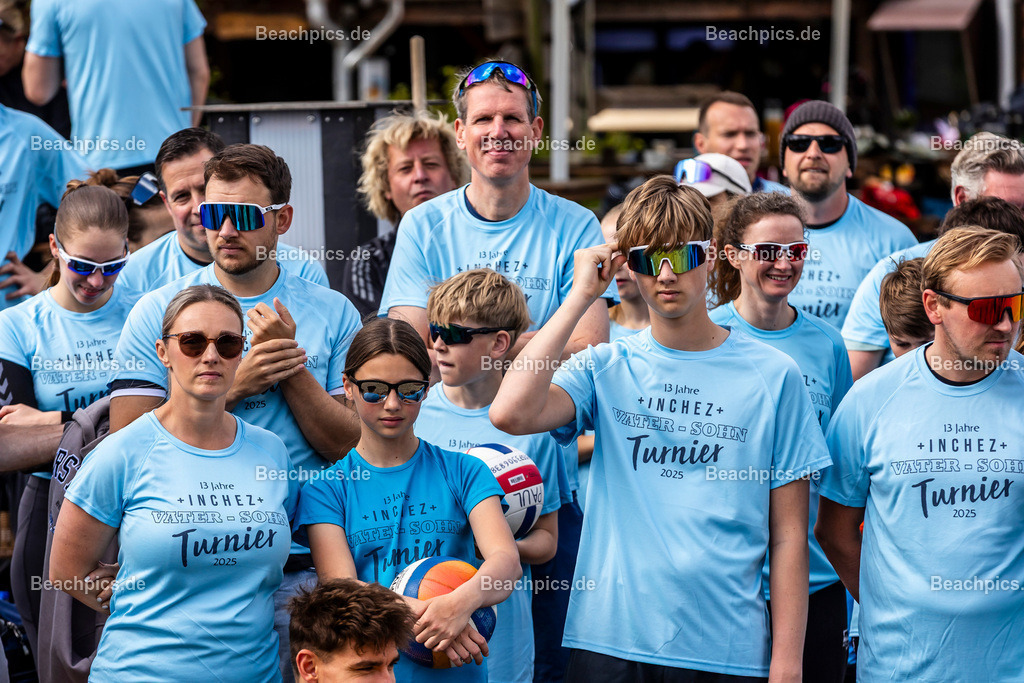 2025-200076107-Vater-Sohn-Turnier | Pinar Atalay, Bundeskanzler Friedrich Merz 29.05.2025; Berlin Foto: Gerold Rebsch - www.beachpics.de
