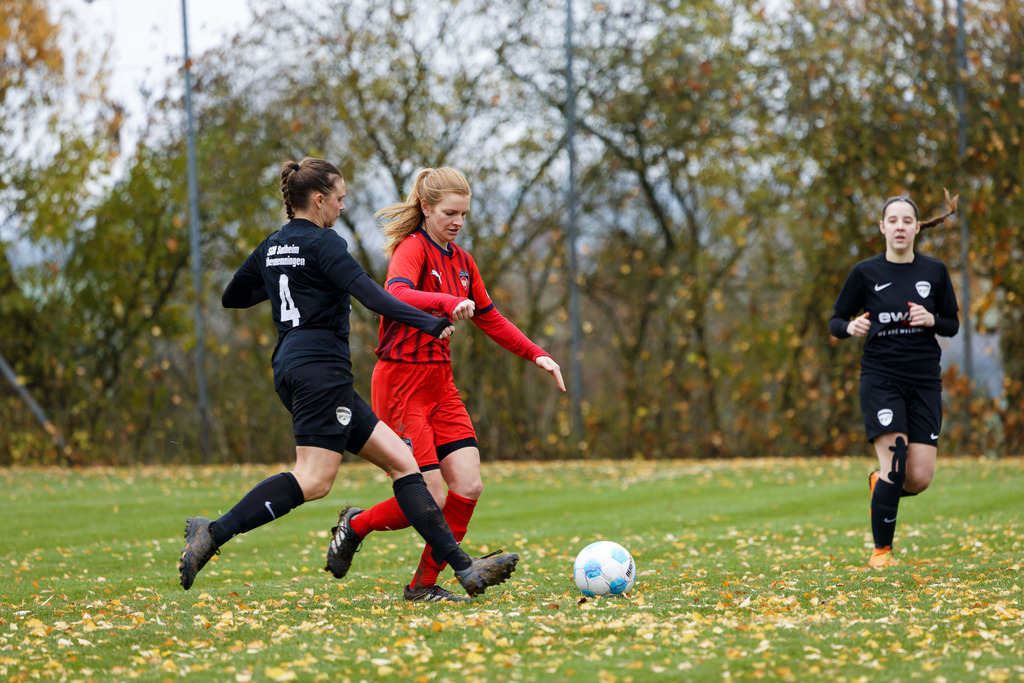 HOHFCH_251109_7854 | 1.FC Heidenheim 1846 II vs. GAST, Fußball, Frauen, Bezirksliga, 2025/2026, X. Spieltag, 03.10.2025 in Heidenheim, Kunstrasen b. Voith-Arena West(Foto: Michael Bulling) - Realisiert mit Pictrs.com