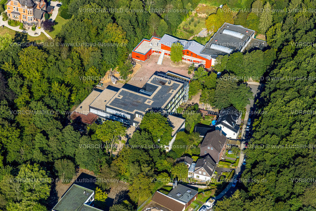 Velbert240811629Langenberg | Luftbild, Windrather-Talschule, Oberbonsfeld, Velbert, Ruhrgebiet, Nordrhein-Westfalen, Deutschland