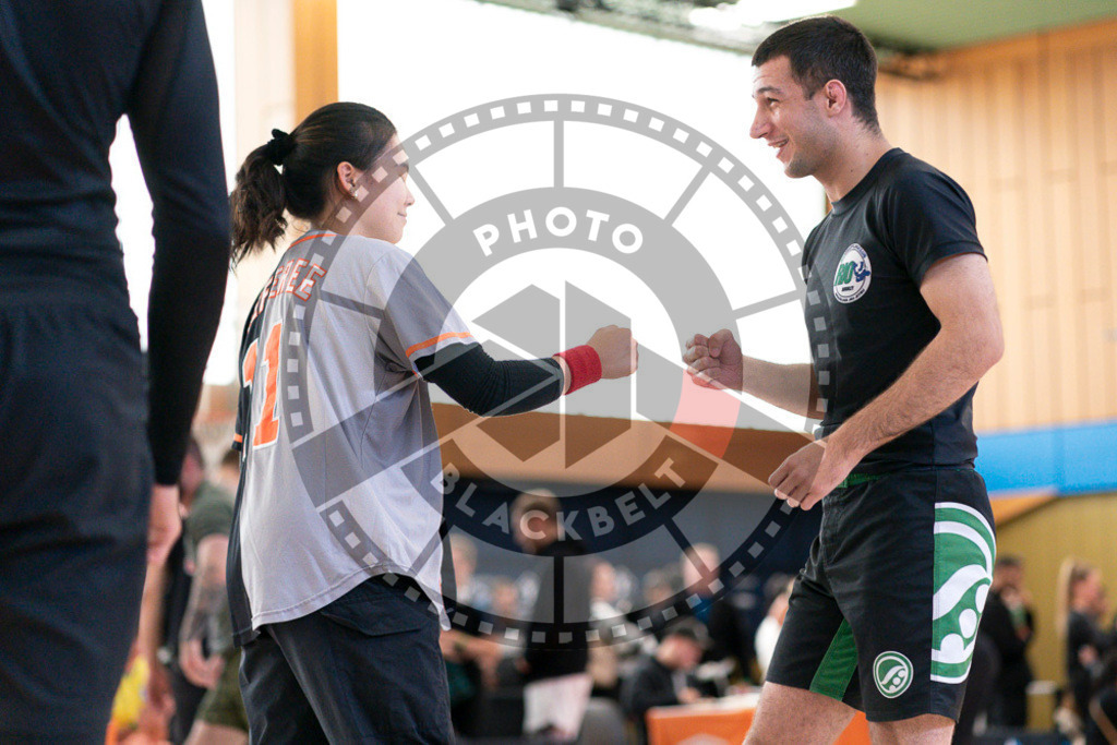 20240915PBB3054 | Athletes compete during the Grappling Industries’ grappling and Brazilian jiu-jitsu competition in Berlin, on September 15, 2024.