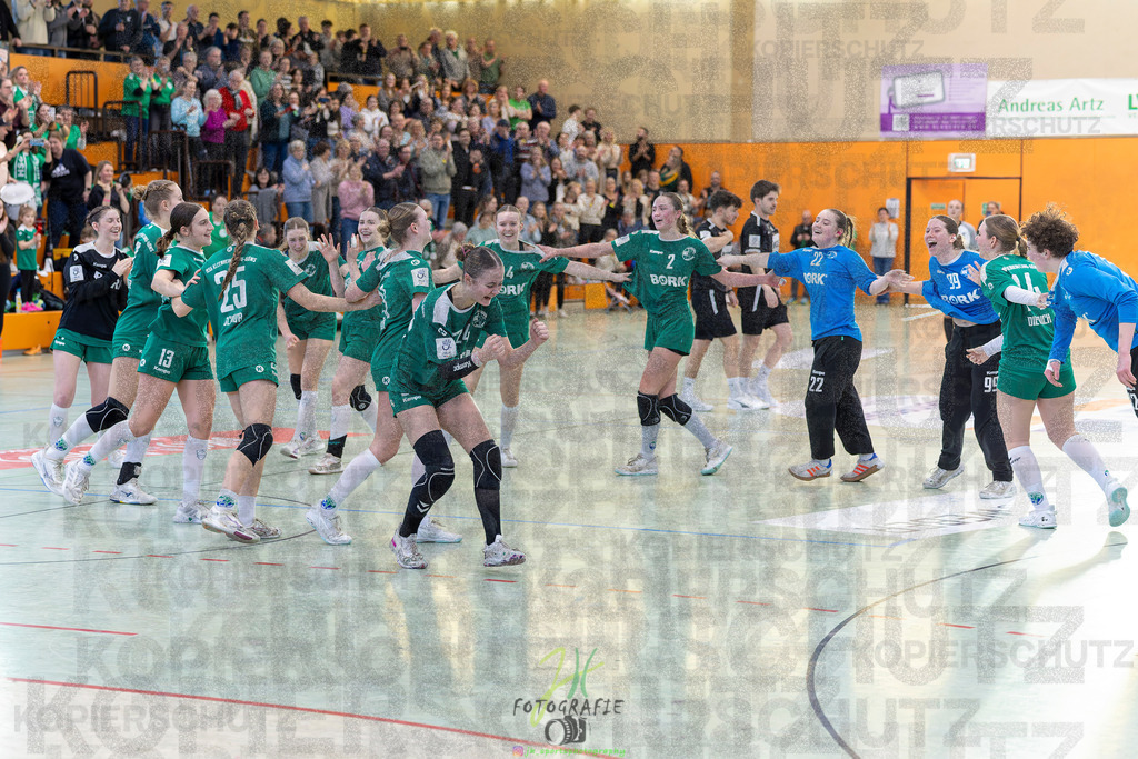 Jugendbundesliga wJA, Pokalrunde, HSG Kleenheim/Langgöns - Frisch Auf Göppingen | Jugendbundesliga wJA, Pokalrunde, HSG Kleenheim/Langgöns - Frisch Auf Göppingen am 28.02.2026 in Oberkleen (Weidig-Halle)Photo © 2026 - Jörg Heinrich - Realisiert mit Pictrs.com