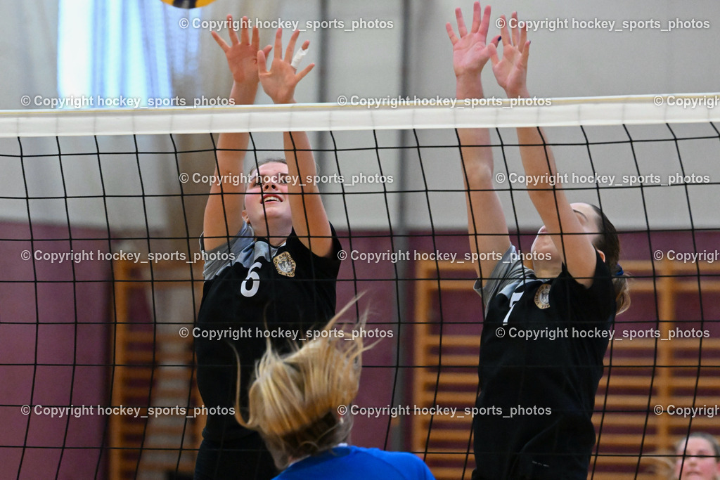 ASKÖ Volley Eagles vs. ATSE Graz 15.10.2023 | #6 PREININGER Zuzana Emma, #7 FANIC Nada