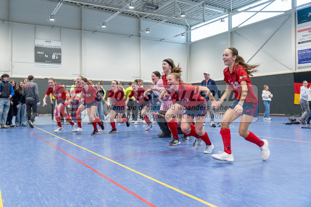 HK_20250223_103366 | Deutsche Meisterschaft wU14 Finale und Ehrungen am 23.2.2025 Düsseldorfer HC, Düsseldorf