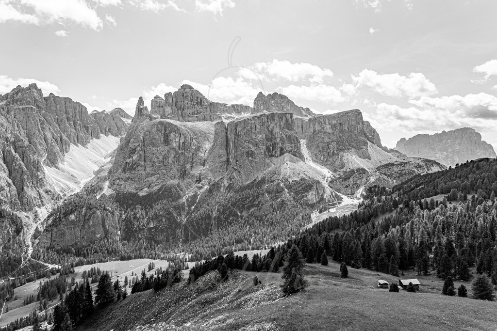 Dolomiten schwarz weiss | Ihre Fotografin im Lungau, ihre Fotografin im Mostviertel, Wandbilder Onlineshop, Imagefotos für Ihr Unternehmen,  - Realisiert mit Pictrs.com