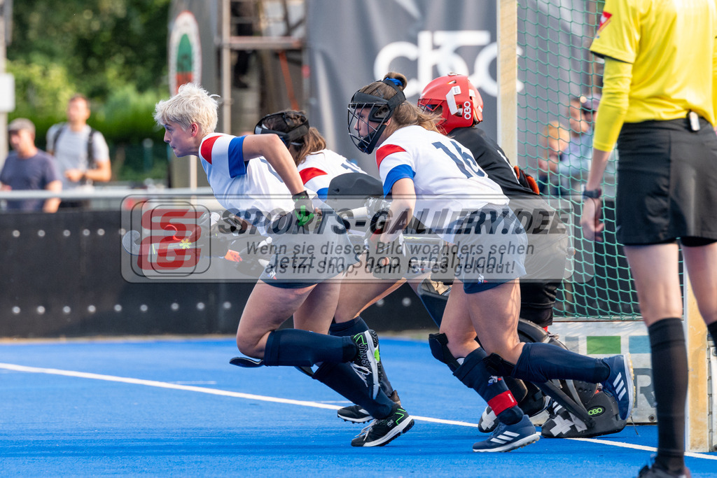 SFE_20230713_0049 | EuroHockey EM U18 Girls France vs Belgium am 13.07.2023 in Krefeld (Gerd-Wellen-Hockeyanlage), Photo: Stephan Fehrmann 2023 (Sports-Gallery)