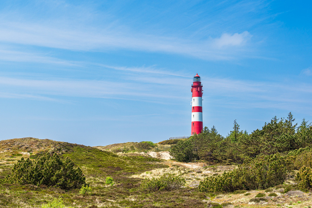 Leuchtturm in Wittdün auf der Insel Amrum | Leuchtturm in Wittdün auf der Insel Amrum.