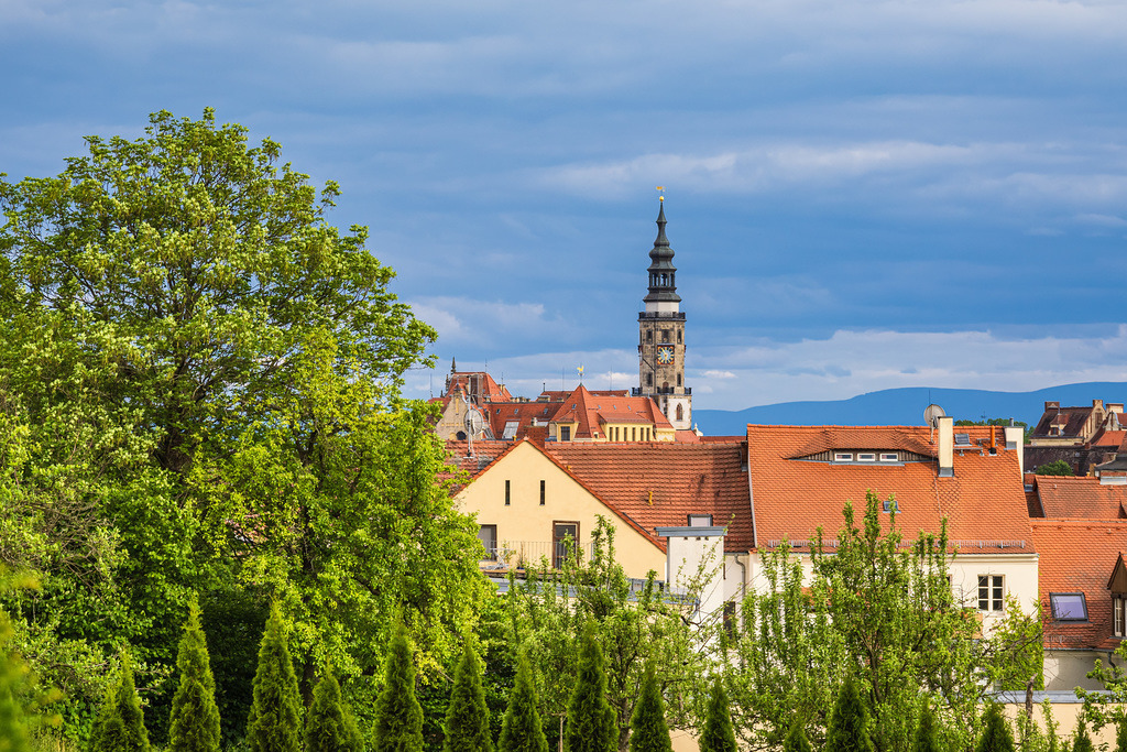 Blick auf historische Gebäude in der Stadt Görlitz | Blick auf historische Gebäude in der Stadt Görlitz.
