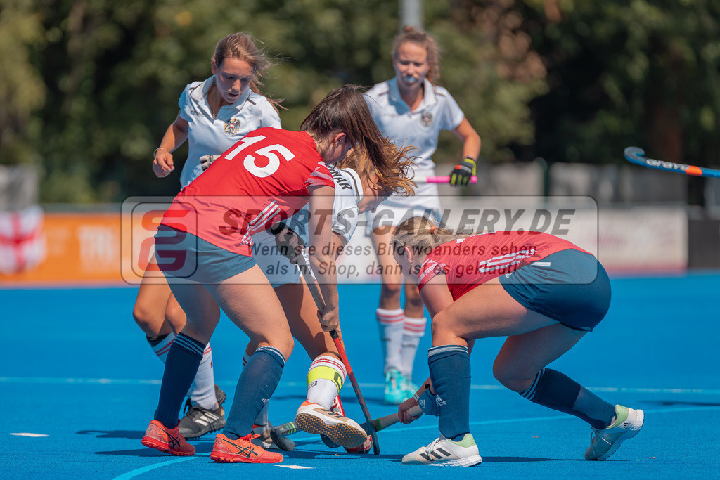 HK_20230711_100920 | Euro Hockey WU18 Austria - England Championship Girls &amp; Boys am 11.7.2023 CHTC , Krefeld ,