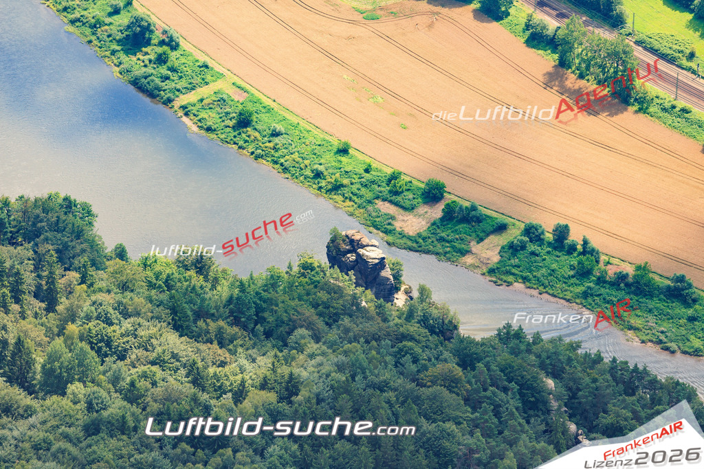 Luftbild von Saechsische_schweiz Rathen - Luftaufnahme wurde 2016 von https://frankenair.de mittels Flugzeug (keine Drohne) erstellt - die Geschenkidee