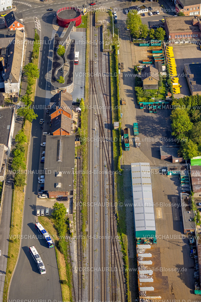 Beckum230804768 | Luftbild, Kulturbahnhof Beckum, Busbahnhof, Beckum, Münsterland, Nordrhein-Westfalen, Deutschland