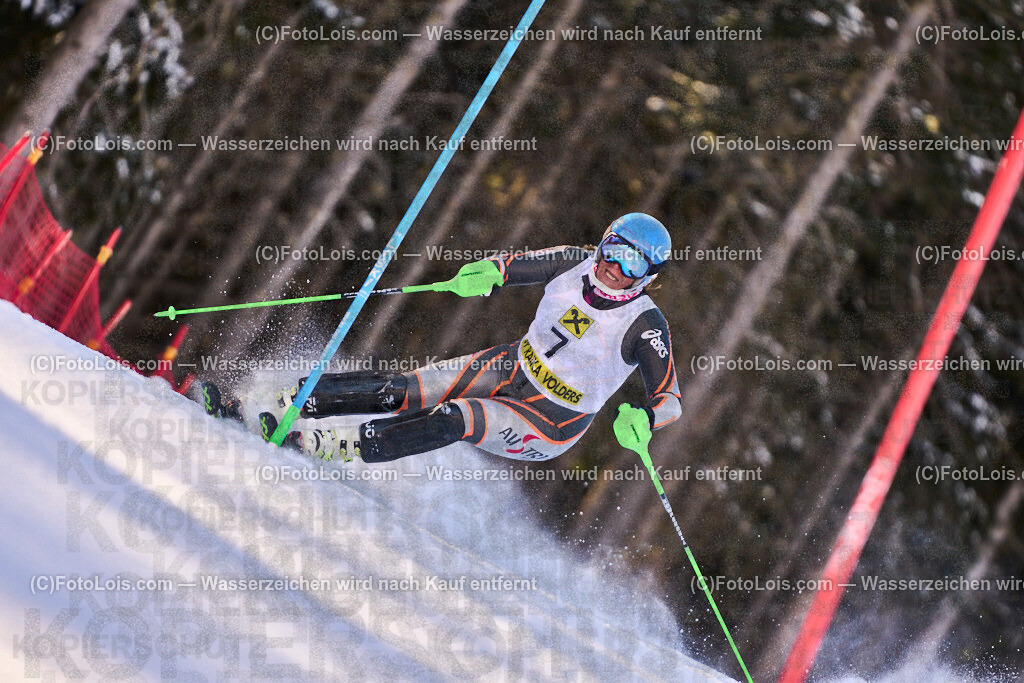 ALP6148_MASTERS-OeM-SL_Glungezer_Klocker Stefanie | Alpine Österreichische Mastersmeisterschaften auf dem Glungezer. Tiroler Skiverband, SC Volders, SLALOM - 2. Durchgang, So 2. März 2025.