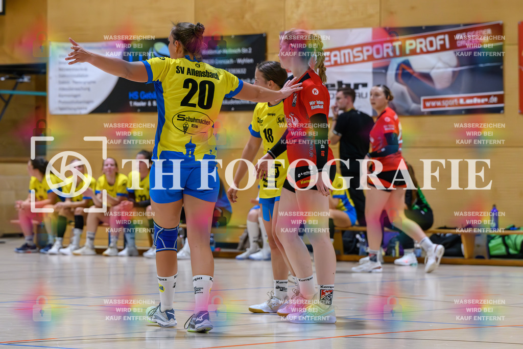 GER, SG Maulburg/Steinen - SV Allensbach 2, Handball, Suedbadenliga, 2. Spieltag, Saison 2023/2024, 14.10.2023 | Ines Ofterdinger (SV Allensbach 2, #20)

GER, SG Maulburg/Steinen - SV Allensbach 2, Handball, Suedbadenliga, 2. Spieltag, Saison 2023/2024, 14.10.2023

Foto: TH Fotografie/Thomas Hess