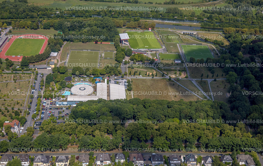 Hamm250702147Mitte | Luftbild, Maximare - Erlebnistherme Bad Hamm und Sportzentrum Ost mit Jahnstadion und Betten Kutz Stadion Hammer SpVg 03/04 e.V., Mitte, Hamm, Ruhrgebiet, Nordrhein-Westfalen, Deutschland