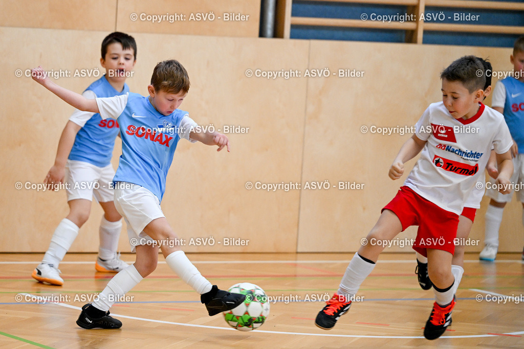 ASVÖ_ Fussballturnier SV Gallneukirchen_ 08.02.2025-108 | 08.02.2025, Gallneukirchen, AUT, ASVÖ, Fussball Nachwuchs Hallenturnier 2025, SV Gallneukirchen im Bild Teilnehmer U 7©Harald Dostal / fodo.media - Realisiert mit Pictrs.com