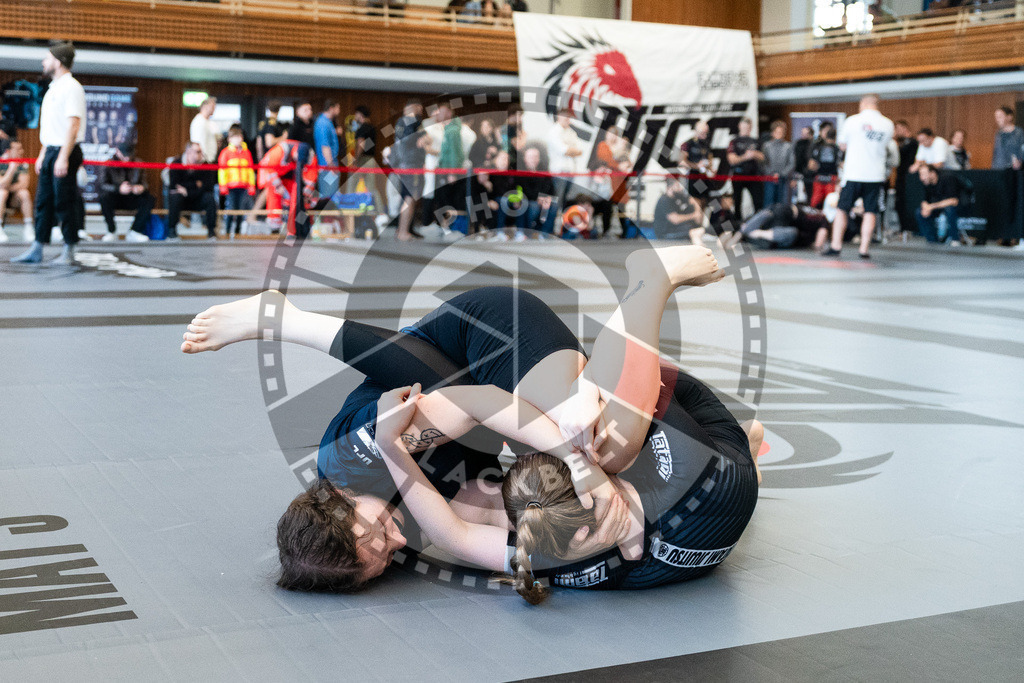 20251129PBB8024 | Fighters compete during the luta livre competition ILLCS XI winter edition on November 29, 2025 in Hannover, Germany.