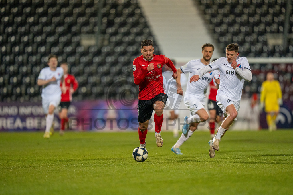 SG Sonnenhof Grossaspach vs. TSV Steinbach Haiger, Fussball, Regionalliga Suedwest, 25. Spieltag, 20.03.2026 | Michael Kleinschrodt (SG Sonnenhof Großaspach, #11),SG Sonnenhof Grossaspach vs. TSV Steinbach Haiger, Fussball, Regionalliga Suedwest, 25. Spieltag, 20.03.2026Foto: photosbyphips/Philip Ziegler