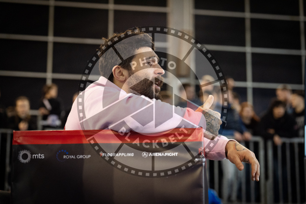20260214PBB4560 | Fighters compete during the ADCC European Trials  competition day 1 in Belgrade, Serbia, on February 14, 2026.