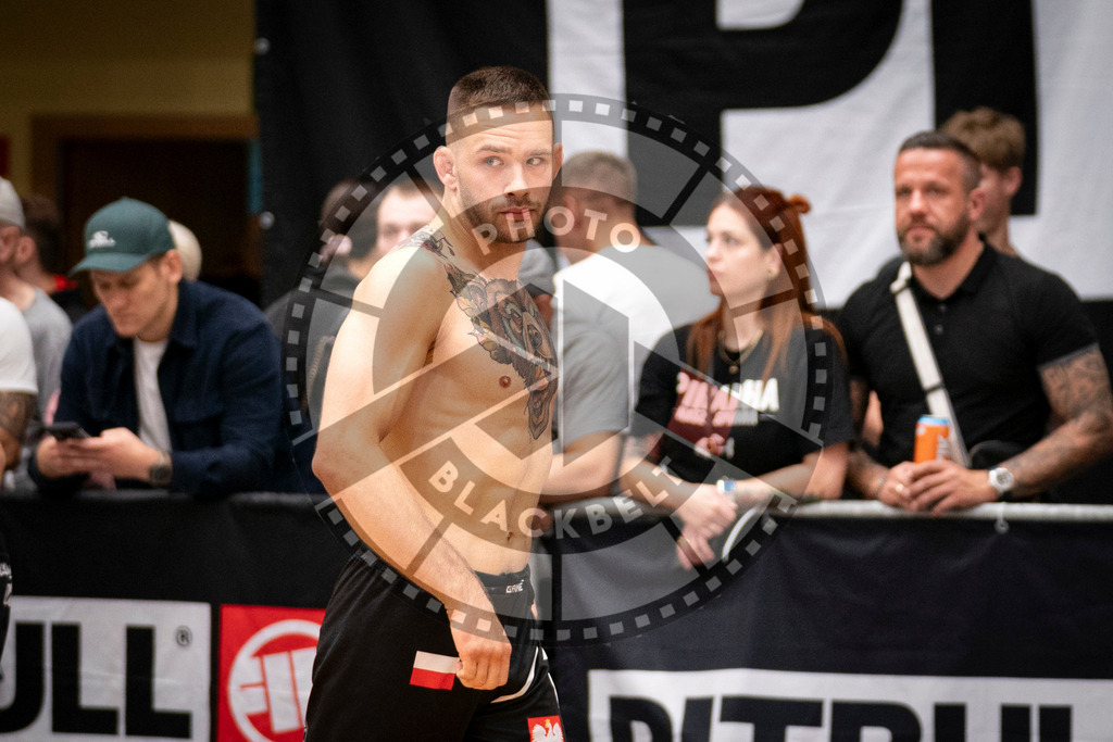 20230916PBB1739 | Fighters compete during the grappling tournement ADCC Trials (European, Middle East and African Championship) in Warsaw, Poland, on September 16, 2023.