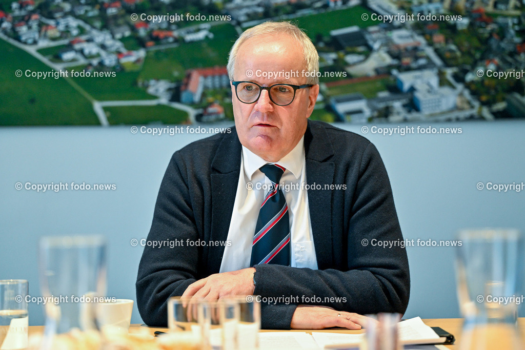 Pressekonferenz Bgm. Freistadt_ 18.12.2023-22 | 18.12.2023, Freistadt, AUT, Pressekonferenz Bgm. zur Bilanz im Bild Christian Gratzl (SP, Bgm. Freistadt)