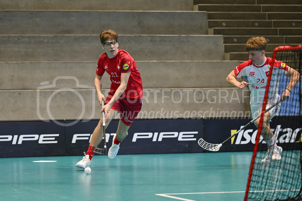 Switzerland B U19 vs Switzerland U19 - 4. February 2024 | Switzerland B U19 vs Switzerland U19
U19 Men International Matches in Switzerland
GoEasy Arena, Siggenthal Station
Switzerland forward #21 Nicola Hocevar.
Credit: Markus Aeschimann | <a href="https://www.markus-aeschimann.ch">Sportfotografie Markus Aeschimann</a> | <a href="https://www.instagram.com/sportfotografie.aeschimann">@sportfotografie.aeschimann</a> - Realisiert mit Pictrs.com