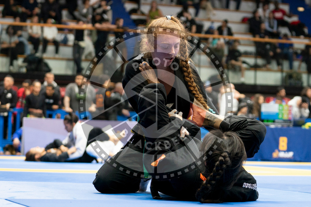 20240124PBB02207 | Fighters compete during the second day of the IBJJF European Championship in Paris, France, on January 24, 2024.