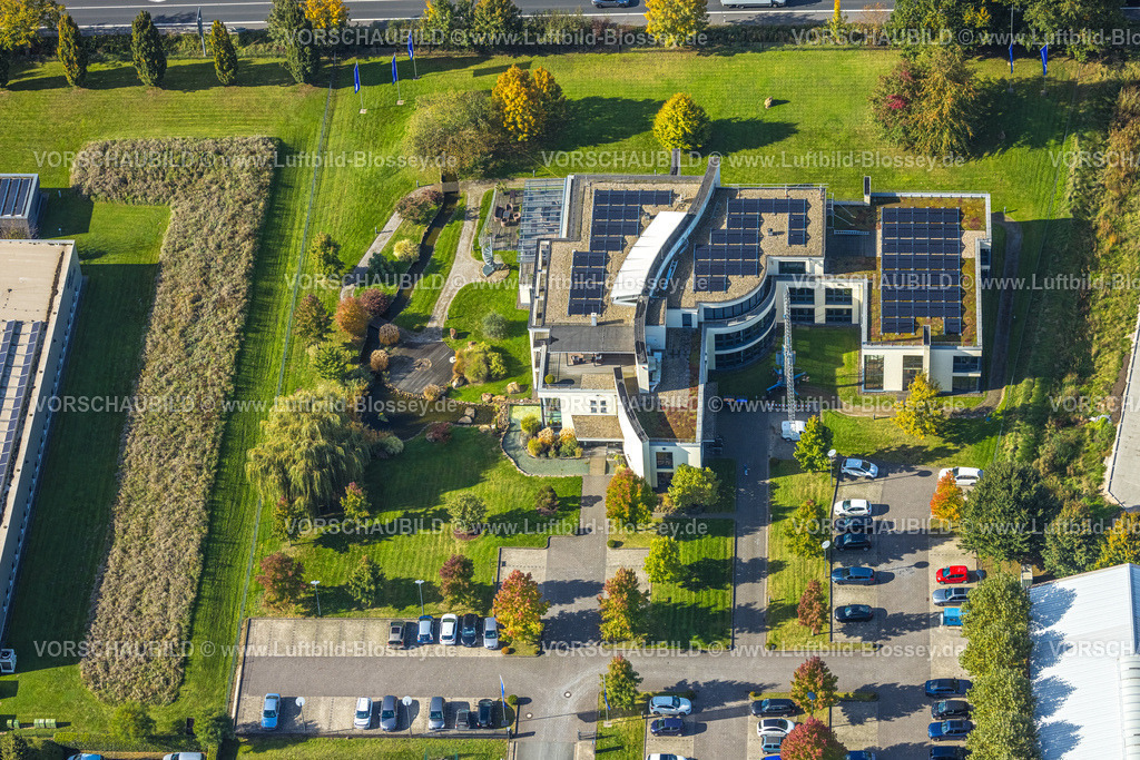 Hamm241007950 | Luftbild, WESTPRESS GmbH, Werbeagentur mit Solardach, Kreativ-Allee, Stadtbezirk Rhynern, Hamm, Ruhrgebiet, Nordrhein-Westfalen, Deutschland