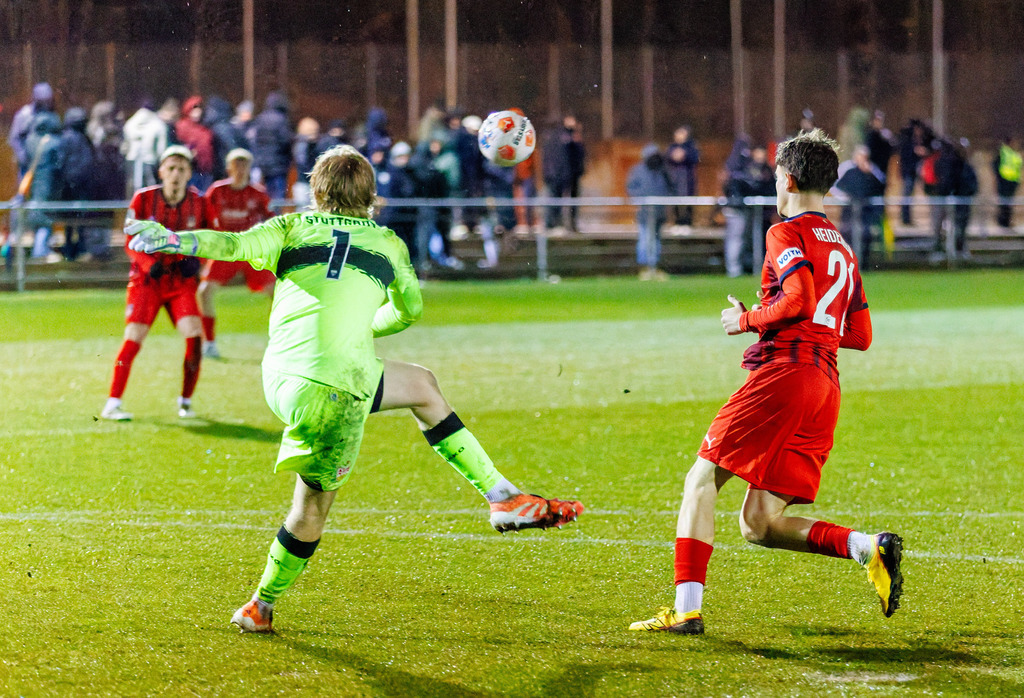 FCHVFB_260325_3-48 | 1.FC Heidenheim 1846 vs. VfB Stuttgart, Fußball, A-Junioren, Verbandspokal, 2025/2026, 25.03.2026 in Heidenheim, Rasenplatz, Walter-Birkhold-Jugendstadion(Foto: Michael Bulling) - Realisiert mit Pictrs.com