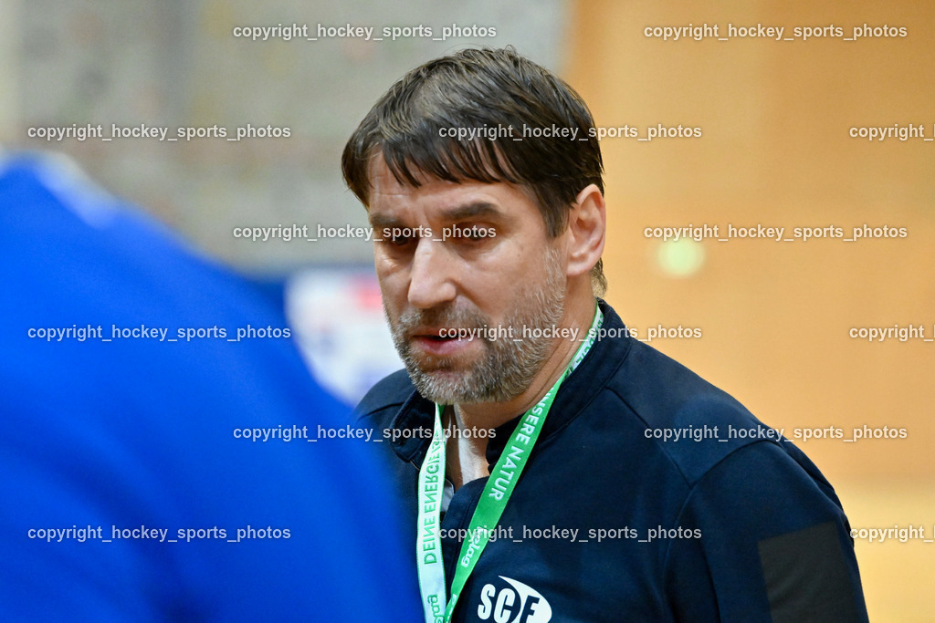 SC Ferlach vs. Bregenz Handball | Headcoach SC Ferlach BEGUS Robert, SC Ferlach vs. Bregenz Handball, SC Ferlach vs. Bregenz Handball am 28.09.2024 in Ferlach (Ballspielhalle Ferlach), Austria, (Photo by Bernd Stefan)