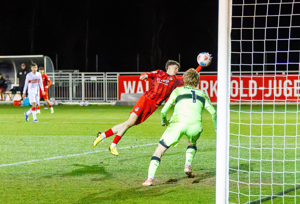FCHVFB_260325_3-79 | 1.FC Heidenheim 1846 vs. VfB Stuttgart, Fußball, A-Junioren, Verbandspokal, 2025/2026, 25.03.2026 in Heidenheim, Rasenplatz, Walter-Birkhold-Jugendstadion(Foto: Michael Bulling) - Realisiert mit Pictrs.com