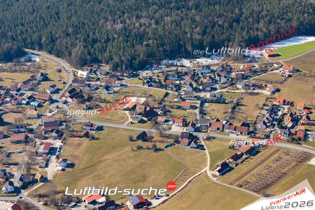 Die Luftbildaufnahme Geschwand -  wurde 2019 mittels Flugzeug (keine Drohne) erstellt. Perfekte Schärfe und Druck- Ergebnisse- Garantiert!