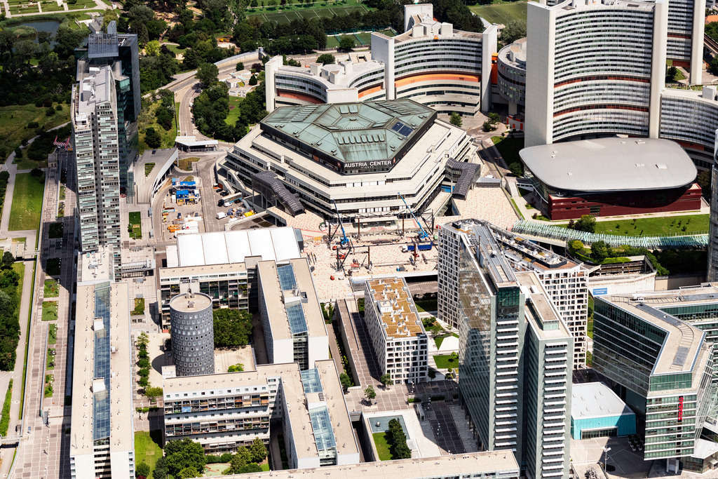 dr__0025055.jpg | WIEN 24.06.2019 Konferenzzentrum mit Meetingräumen und Ausstellungsfläche Austria Center Vienna in Wien in Österreich. // Conference center with meeting rooms and exhibition area Austria Center Vienna in Vienna in Austria. Foto: Daniel Reiter