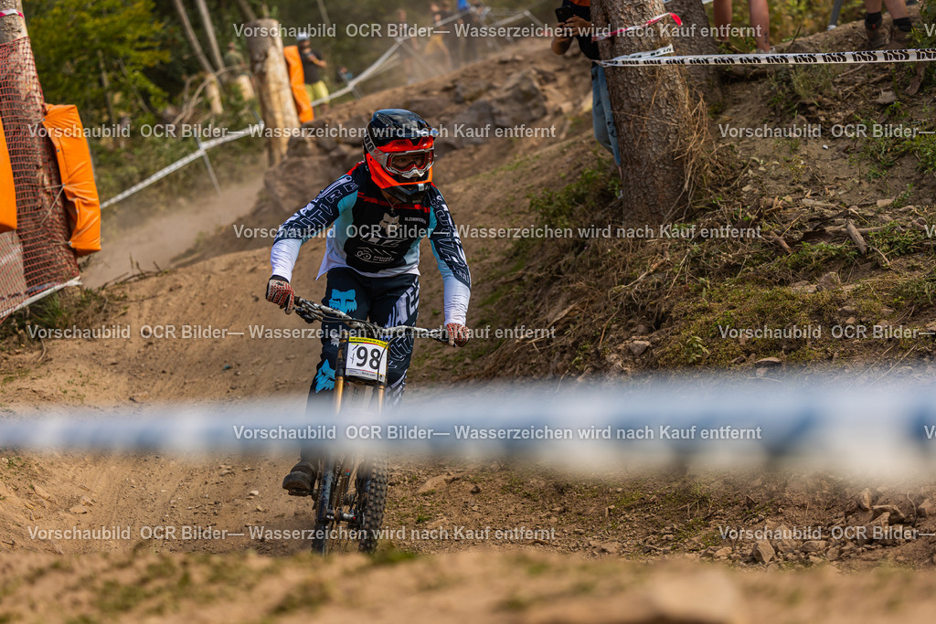 DM Downhill Ilmenau 2025 R1--8417 | OCR Bilder Fotograf Eisenach Michael Schröder