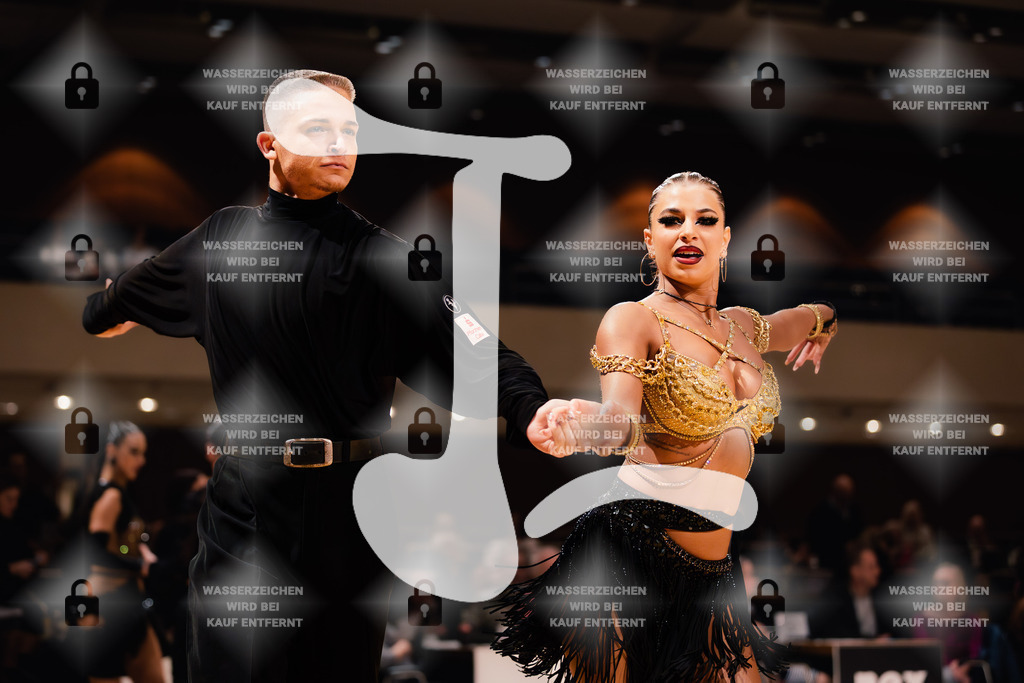 Goldstadtpokal 2025 - WDSF World Open Latin 11th (37) Vlad-Alexandru Visan _ Nicole Sokolow (Schwarz Weiß Club Pforzheim)-2025-01-25-5727 | Webshop for digital downloads and prints of dance sport, event & show photographer Julian Link - Realisiert mit Pictrs.com