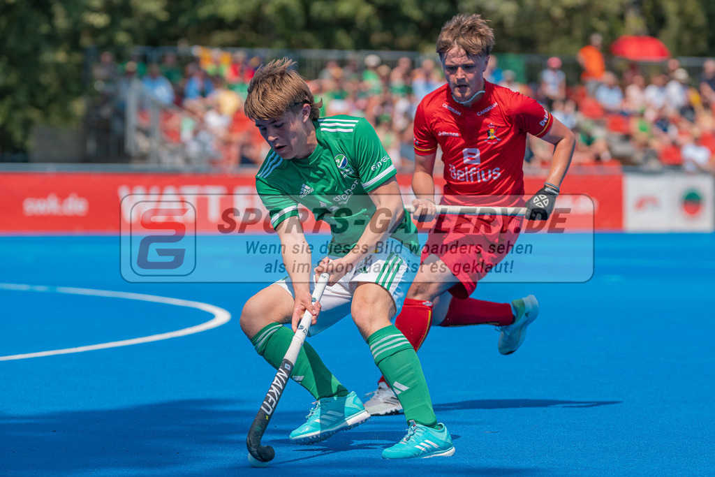 HK_20230709_100073 | Euro Hockey MU18 Belgium - Ireland Championship Girls & Boys am 9.7.2023 CHTC , Krefeld ,