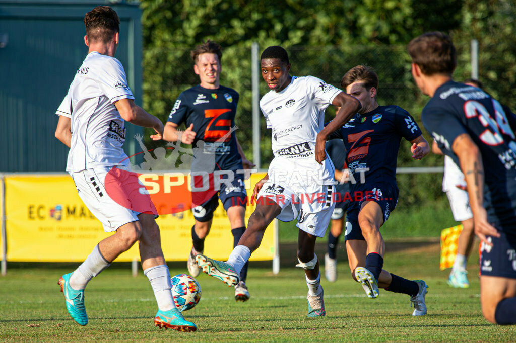 ASK Klagenfurt - SV Wallern, Regionalliga Mitte |  ASK Klagenfurt - SV Wallern am 26.08.2023 in Klagenfurt
(ASK Sportzentrum Fischl), Austria, (Photo by Ernst Krawagner sport-fan.at) - Realisiert mit Pictrs.com
