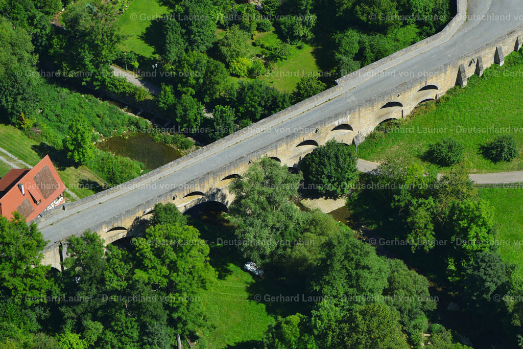3670002 | Taubertalbrücke bei Rothenburg ob der Tauber