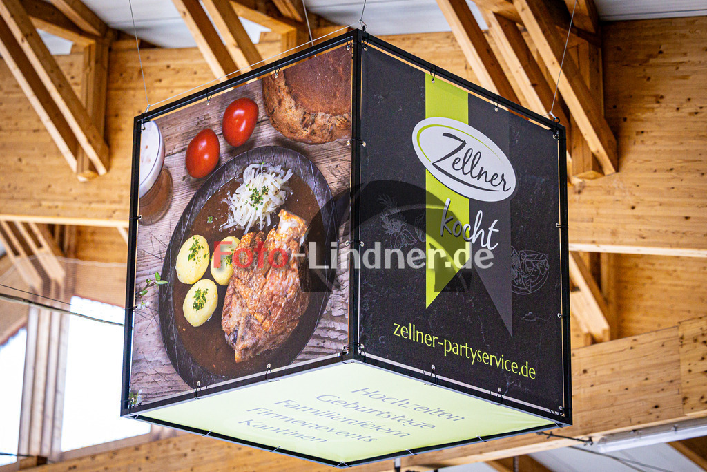 Werbeflächen Miners TSV Peißenberg | Eishockey Peißenberg, Werbeflächen Miners TSV Peißenberg, 20240914,Zellners Partyservice, Sponsor Miners,2024-09-14 in Peißenberg (Eisstadion)Copyright: WolfgangxLindner 