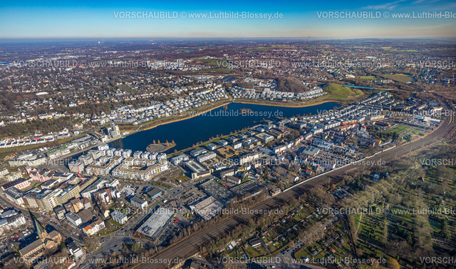 Dortmund230200689 | Luftbild, Phoenix-See, Hörde, Dortmund, Ruhrgebiet, Nordrhein-Westfalen, Deutschland